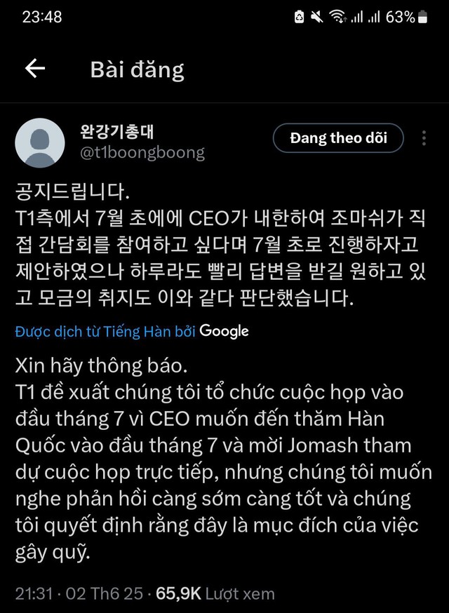 Hội anti-fan xác nhận thương lượng với thượng tầng T1 khiến cộng đồng LMHT ngỡ ngàng- Ảnh 1.