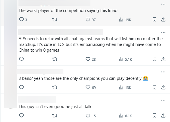 Khán giả phương Tây cũng bất bình trước hành vi của APA