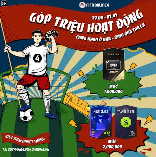 Hòa cùng không khí lễ lớn 30/04 - 01/05: FIFA Online 4 tung sự kiện siêu hot, game thủ tha hồ rinh quà khủng - Ảnh 4.