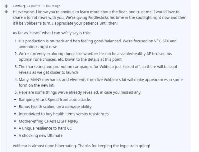 Riot Games tiết lộ thông tin về lần làm lại Volibear - Thêm một hung thần nữa sắp xuất hiện? - Ảnh 2.
