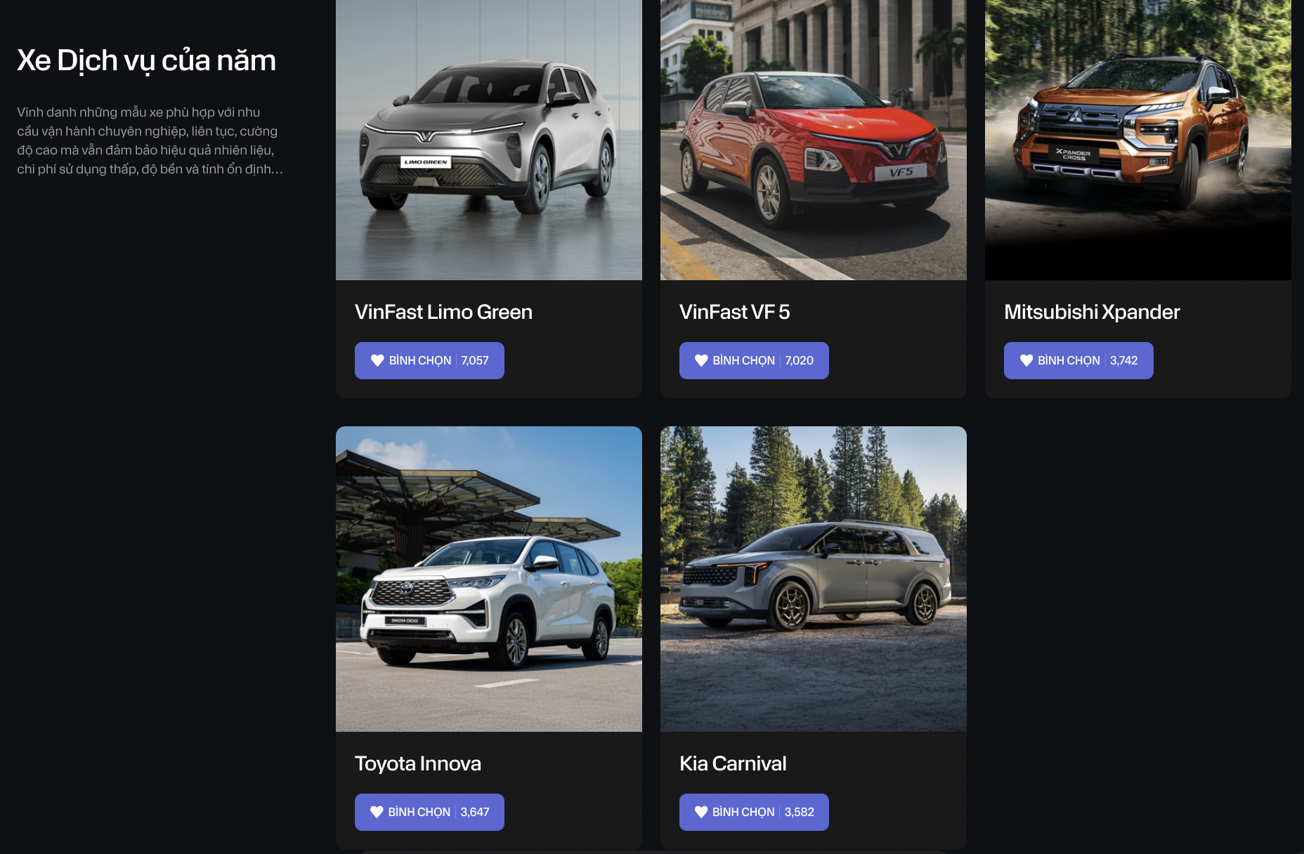 9 xe tạm dẫn đầu bình chọn CCA 2025 sau 1 tuần mở vote: Territory át vía CX-5, CR-V, Lynk & Co 06 áp đảo và những diễn biến khó đoán ở giai đoạn nước rút- Ảnh 11. 9 xe tạm dẫn đầu bình chọn CCA 2025 sau 1 tuần mở vote: Territory át vía CX-5, CR-V, Lynk & Co 06 áp đảo và những diễn biến khó đoán ở giai đoạn nước rút- Ảnh 11.