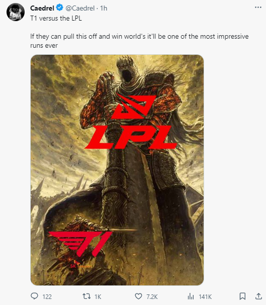 Các KOL nổi tiếng cũng nhắc T1