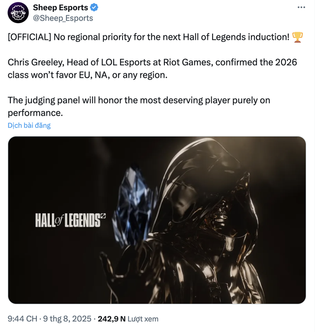 Nghi vấn Riot ngầm khẳng định lựa chọn Hall of Legends của Uzi là thiên vị- Ảnh 2. Nghi vấn Riot ngầm khẳng định lựa chọn Hall of Legends của Uzi là thiên vị- Ảnh 2.