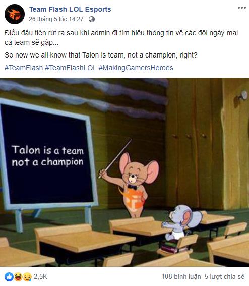 HLV trưởng của Talon Esports lên tiếng xin lỗi Team Flash về hành động lăng mạ đại diện VCS - Ảnh 3.