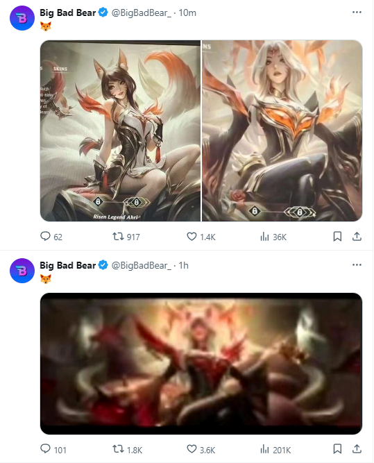 YouTuber BigBadBear hé lộ một số hình ảnh được cho là của skin Hall of Fame Faker