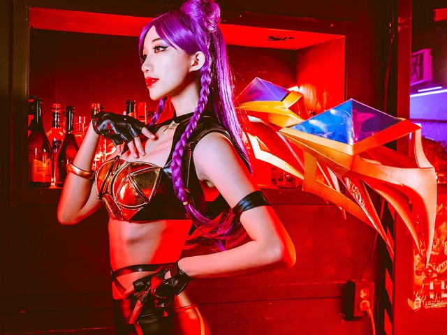 Rụng tim với bộ ảnh cosplay nhóm nhạc K/DA vòng nào ra vòng mấy của bộ tứ mỹ nhân xứ Hàn, hóa ra toàn streamer có tiếng - Ảnh 16.