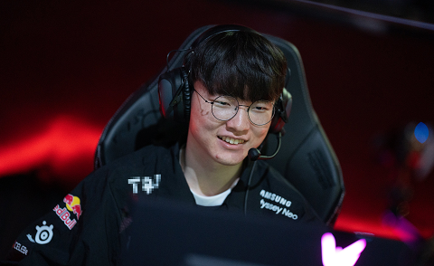 Faker đã có ngày thi đấu tỏa sáng trong trận ra quân của T1 tại LCK Mùa Xuân 2023 - nguồn: Twitter