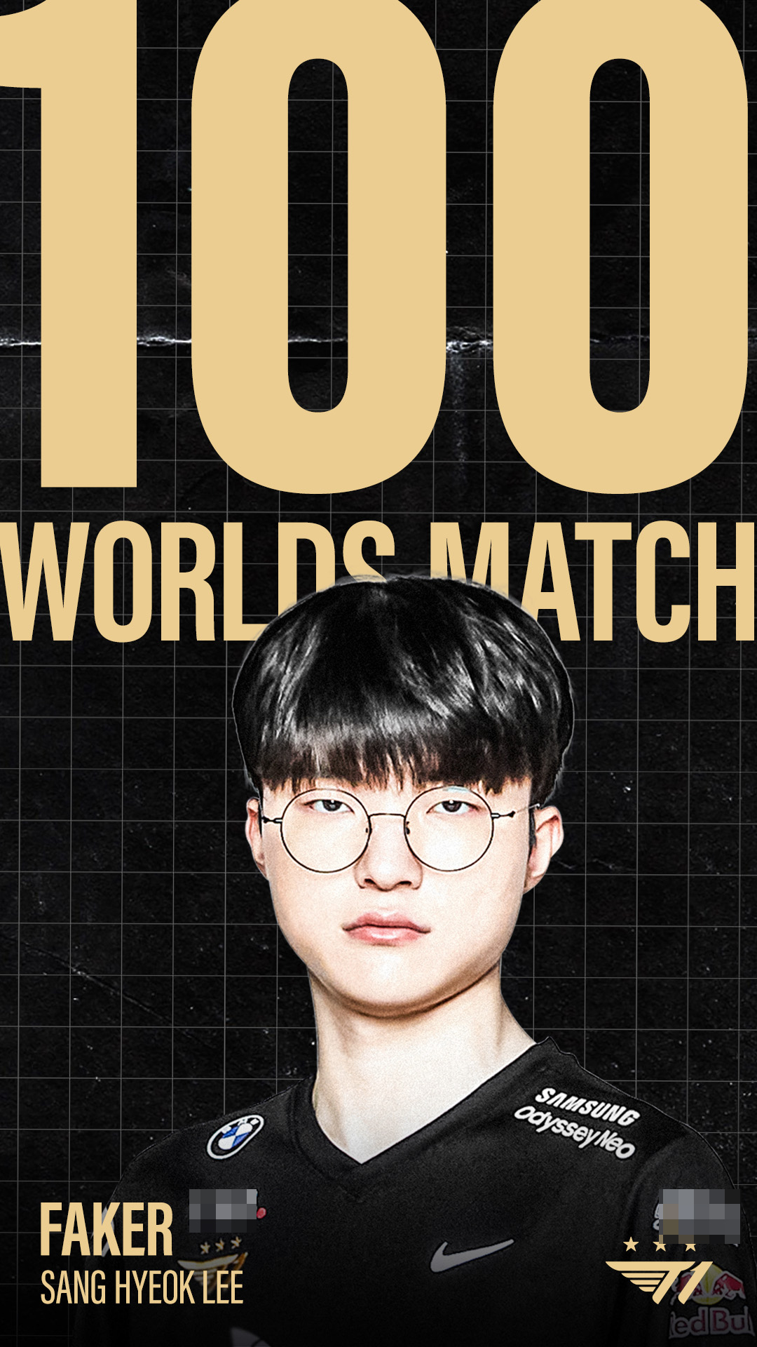 Mới đây, Faker đã cán mốc 100 trận đấu, tính riêng tại các kỳ CKTG