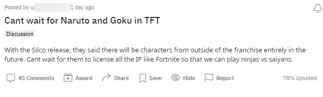 Sau Silco từ Arcane, game thủ mơ viễn cảnh ĐTCL xuất hiện cả Naruto, Goku - Ảnh 4.