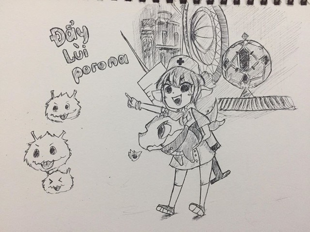 Trầm trồ vì ý tưởng đầy thú vị và sáng tạo của cộng đồng LMHT Việt qua loạt tranh cổ động phòng chống Covid-19 - Ảnh 5.