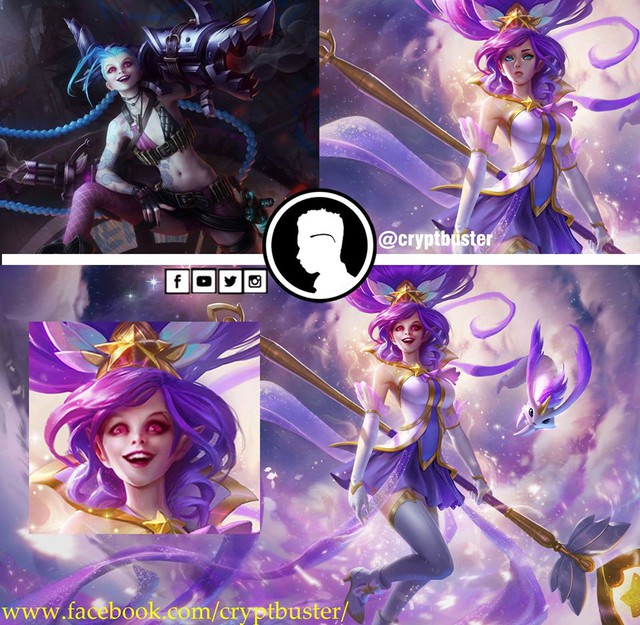 Chiêm ngưỡng những tác phẩm kết hợp giữa các vị tướng LMHT theo phong cách râu ông nọ cắm cằm bà kia - Ảnh 5.