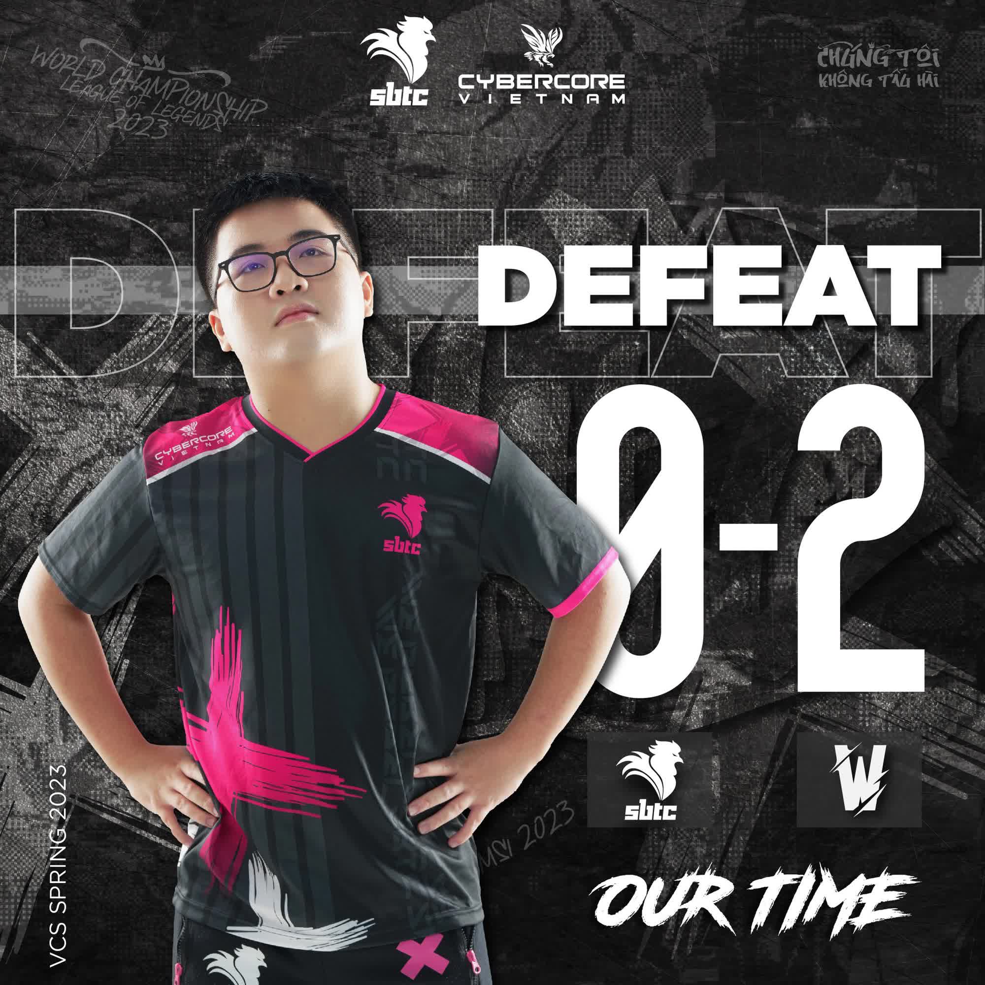 Tuy nhiên nhiều fan cũng có tâm lý thoải mái bởi đây chỉ mới là giai đoạn đầu của mùa giải - nguồn: Fanpage SBTC Esports