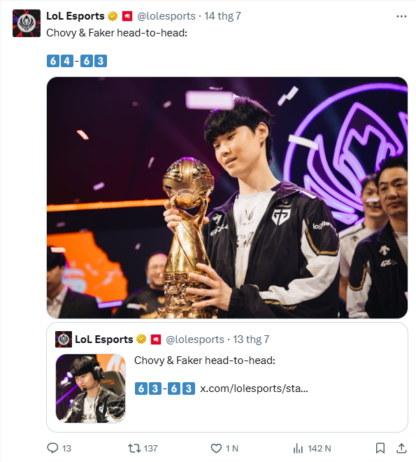 Trái với suy nghĩ khán giả, Chovy không hề áp đảo Faker- Ảnh 2.