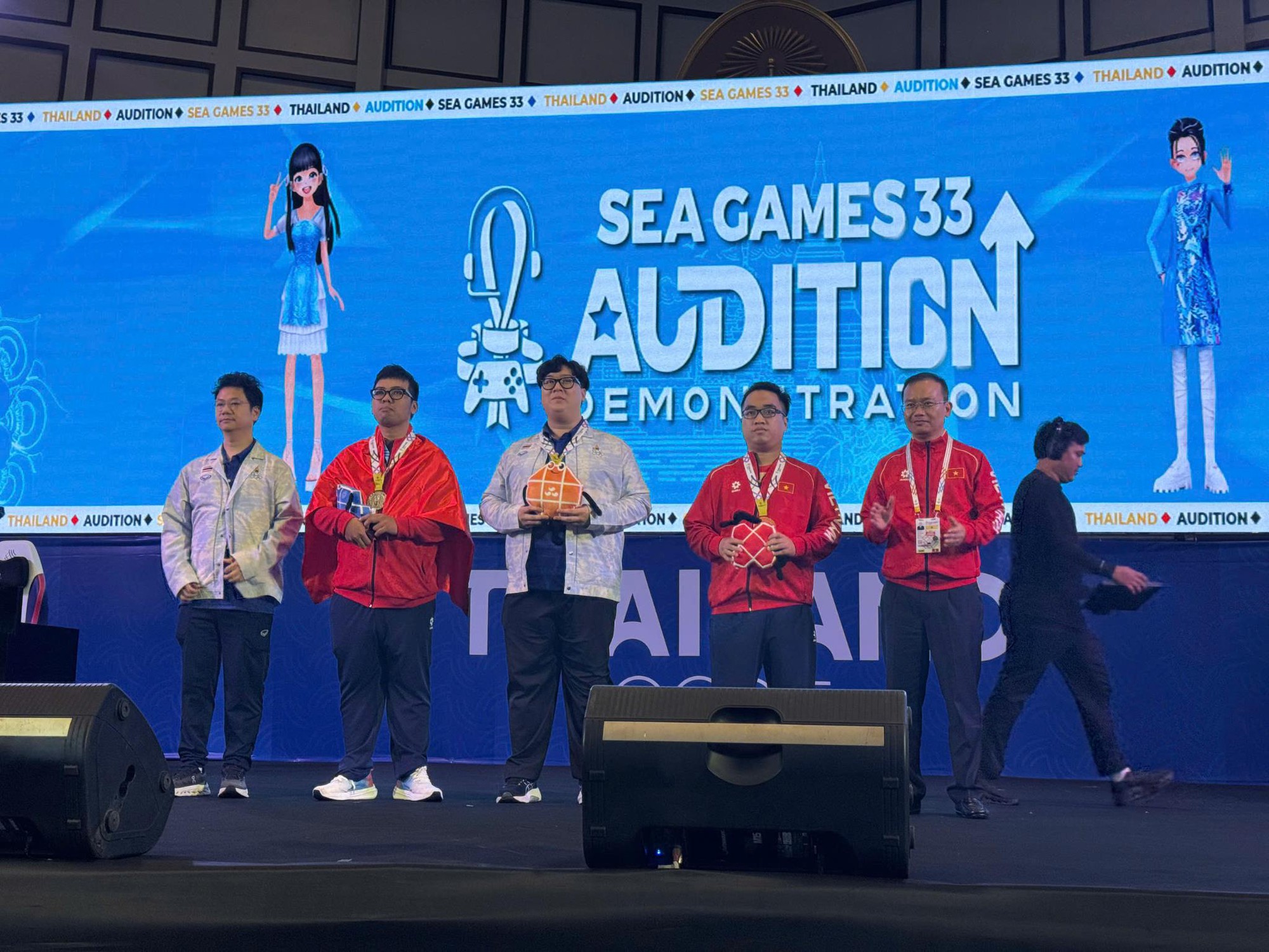 Đội tuyển Audition Việt Nam đón “cơn mưa” huy chương  tại SEA Games 33- Ảnh 1.