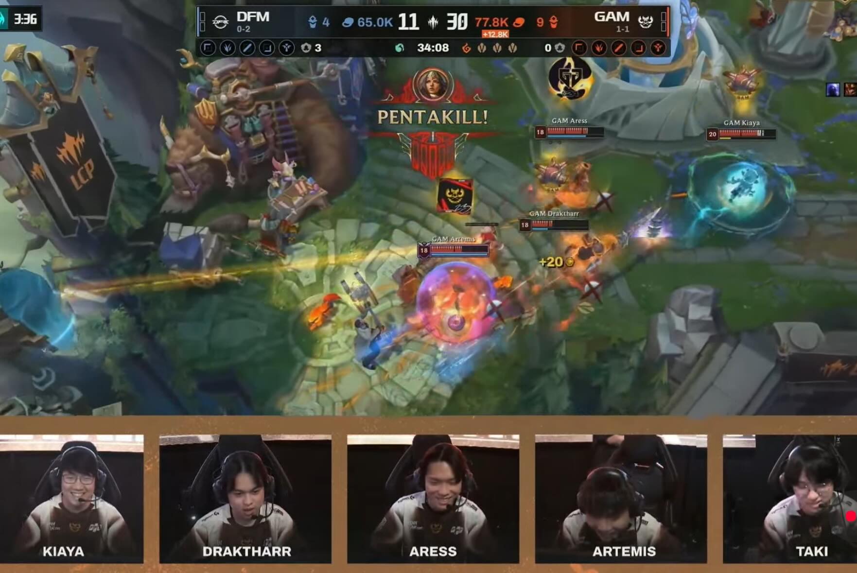 Siêu sao của GAM lập thành tích "vô tiền khoáng hậu" trong lịch sử LCP- Ảnh 3. Siêu sao của GAM lập thành tích "vô tiền khoáng hậu" trong lịch sử LCP- Ảnh 3.