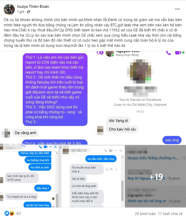 Cộng đồng LMHT Việt xôn xao sau thông báo của BTC VCS về án phạt, phía DNS tiếp tục phản pháo - Ảnh 4.