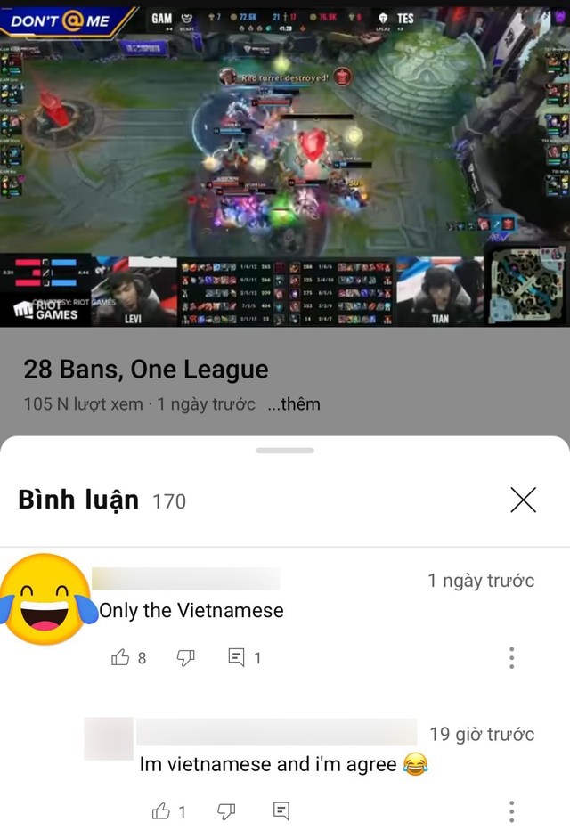 Những bình luận được nữ MC đình đám một thời của VCS chụp lại làm dẫn chứng