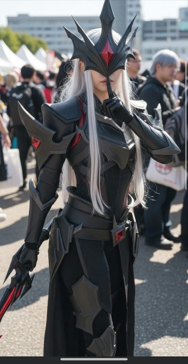 Skin T1 Yone của Faker còn chưa ra mắt nhưng đã có bản cosplay "giống đến khó tin"- Ảnh 2.