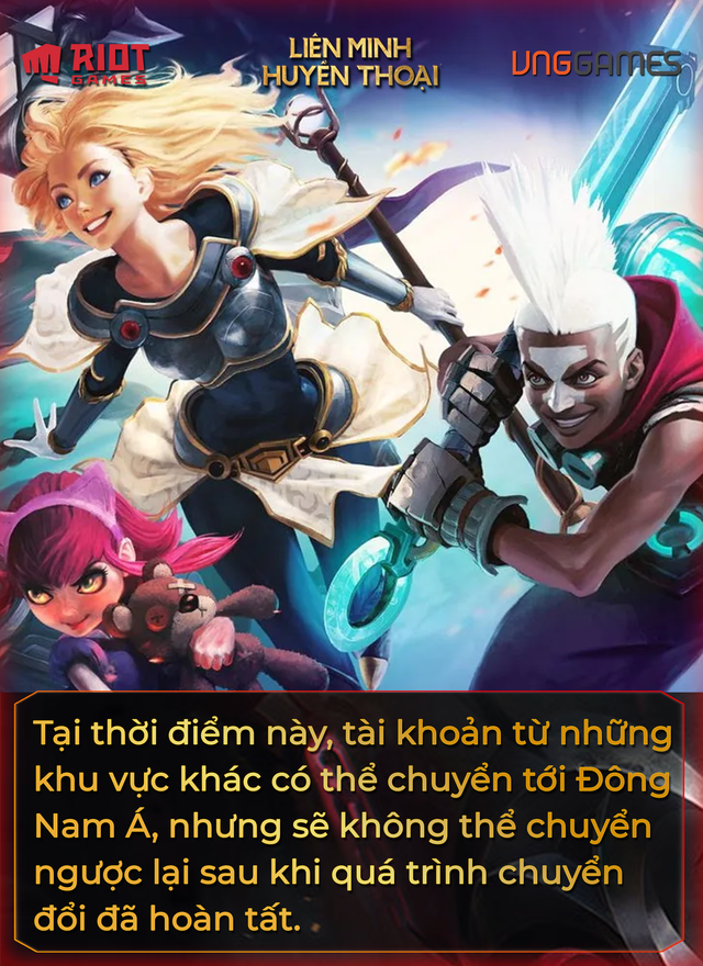 Riot Games giải đáp vấn đề chuyển đổi tài khoản LMHT: ‘Người chơi nên sử dụng hết Sò trong tài khoản Garena’ - Ảnh 2. Riot Games giải đáp vấn đề chuyển đổi tài khoản LMHT: ‘Người chơi nên sử dụng hết Sò trong tài khoản Garena’ - Ảnh 2.