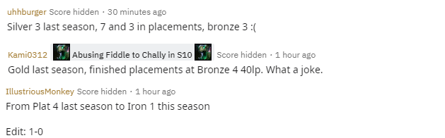 Riot Games đưa ra lời giải thích về việc rank mùa mới của game thủ quá thấp so với mùa trước - Ảnh 1. Riot Games đưa ra lời giải thích về việc rank mùa mới của game thủ quá thấp so với mùa trước - Ảnh 1.