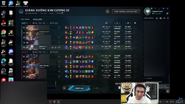 Levi cũng bất lực trước nạn "buff elo"