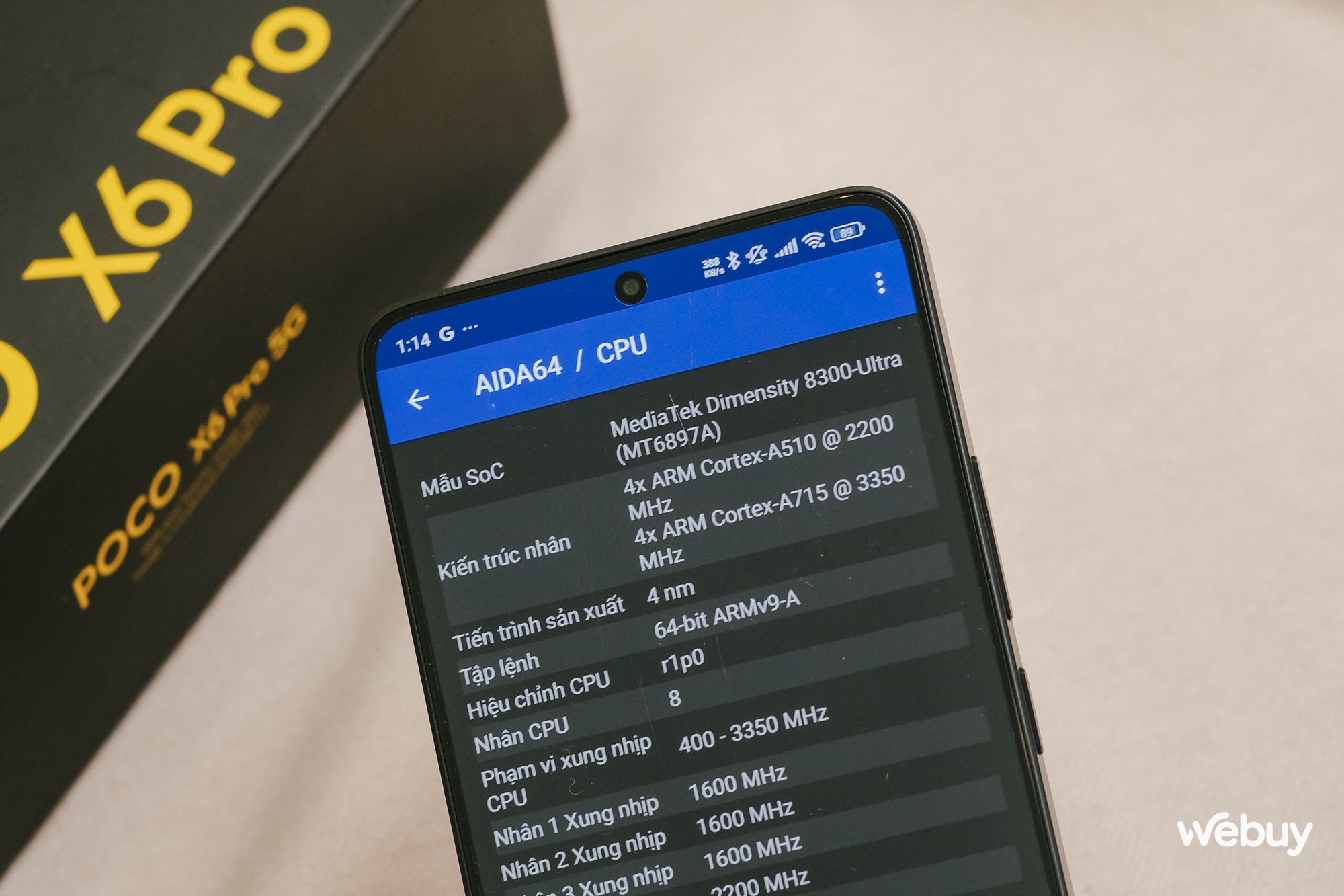 Đánh giá hiệu năng POCO X6 Pro 5G: Bất ngờ với chip Dimensity 8300 Ultra, chiến game quá mượt- Ảnh 2.