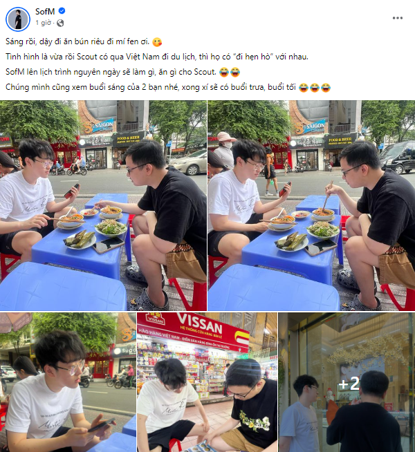 SofM có dịp dẫn Scout đi tham quan Thành phố Hồ Chí Minh và thưởng thức các món ăn Việt Nam