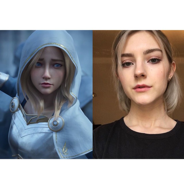 Xem xong phim hoạt hình LMHT, cộng đồng mạng bất ngờ tìm ra Lux phiên bản đời thật giống 99%, bất ngờ lại là diễn viên phim người lớn - Ảnh 3. Xem xong phim hoạt hình LMHT, cộng đồng mạng bất ngờ tìm ra Lux phiên bản đời thật giống 99%, bất ngờ lại là diễn viên phim người lớn - Ảnh 3.