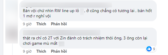 Nhiều người còn đưa cả đội RW vào nghi vấn khi đội tuyển này đang có thành tích kém nhất VCS Mùa Xuân 2024 hiện tại Nhiều người còn đưa cả đội RW vào nghi vấn khi đội tuyển này đang có thành tích kém nhất VCS Mùa Xuân 2024 hiện tại