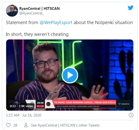 Riot Games tạm hoãn sự kiện VALORANT Ignition Series do nghi vấn có tuyển thủ sử dụng Hack tại giải - Ảnh 4.