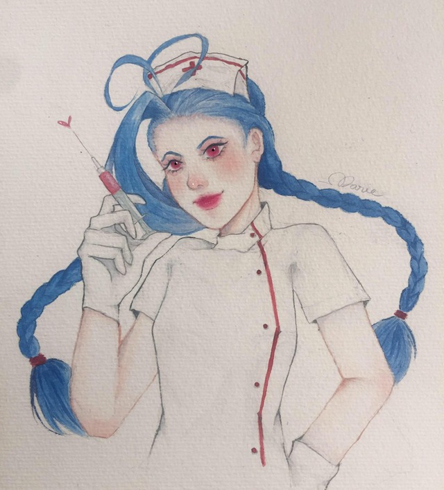 Trầm trồ vì ý tưởng đầy thú vị và sáng tạo của cộng đồng LMHT Việt qua loạt tranh cổ động phòng chống Covid-19 - Ảnh 4.