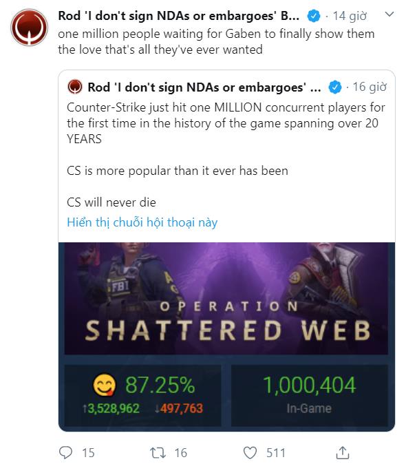 Giữa cơn bão dịch bệnh Covid-19, CS:GO trỗi dậy mạnh mẽ với cột mốc lịch sử - Ảnh 3. Giữa cơn bão dịch bệnh Covid-19, CS:GO trỗi dậy mạnh mẽ với cột mốc lịch sử - Ảnh 3.