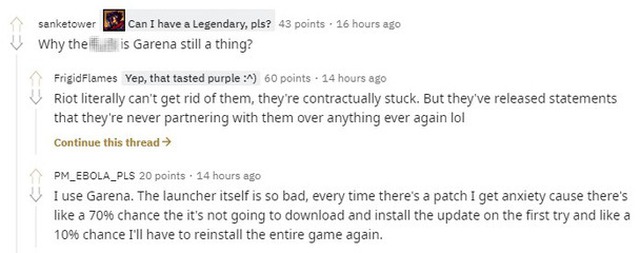 Game thủ Việt phàn nàn về việc đội giá skin, cộng đồng quốc tế phản ứng: Riot nên thấy xấu hổ vì để Garena phát hành LMHT - Ảnh 11. Game thủ Việt phàn nàn về việc đội giá skin, cộng đồng quốc tế phản ứng: Riot nên thấy xấu hổ vì để Garena phát hành LMHT - Ảnh 11.