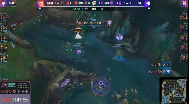 GAM đã có màn lội ngược dòng đầy kịch tính trước SE - nguồn: YouTube