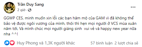 Toàn thể VCS gửi lời chúc đến chức vô địch của CES, Zeros lại bị tố bú fame - Ảnh 3.