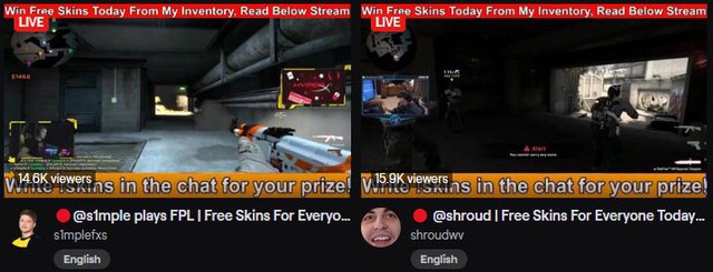 CS:GO - Nạn giả mạo các game thủ chuyên nghiệp trên Twitch và sự bất lực của nền tảng stream lớn nhất thế giới - Ảnh 1. CS:GO - Nạn giả mạo các game thủ chuyên nghiệp trên Twitch và sự bất lực của nền tảng stream lớn nhất thế giới - Ảnh 1.