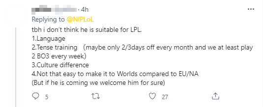 Lộ nghi vấn Rekkles chuẩn bị gia nhập LPL, fan Trung Quốc lập tức thắc mắc: Sang đây để cưa cẩm Candice à? - Ảnh 4.