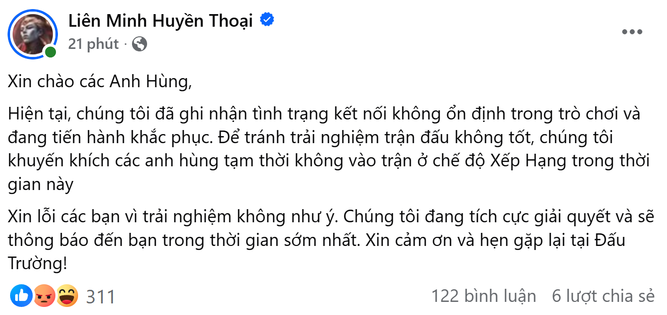 LMHT sập hàng loạt khiến cộng đồng game thủ bức xúc- Ảnh 2.