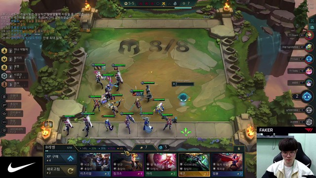 Mang tiếng đội trưởng T1, Faker vẫn bị cậu em Teddy đập không trượt phát nào trong Đấu Trường Chân Lý - Ảnh 6. Mang tiếng đội trưởng T1, Faker vẫn bị cậu em Teddy đập không trượt phát nào trong Đấu Trường Chân Lý - Ảnh 6.