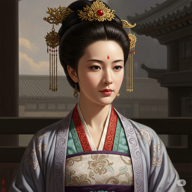 "Tứ đại mỹ nhân" Điêu Thuyền: Từ người đẹp hàng đầu lịch sử đến phiên bản AI "nghiêng nước nghiêng thành"- Ảnh 3.