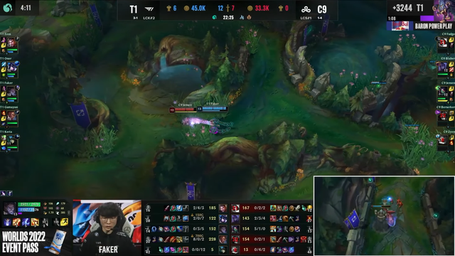 Faker và pha tay đôi với Jensen - nguồn: YouTube LoL Esports