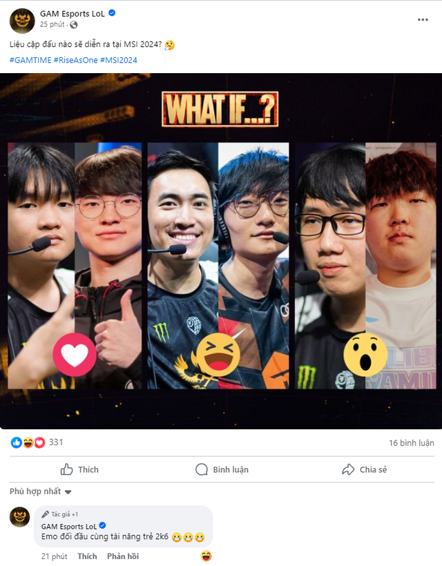 Đại diện VCS cũng có vẻ rất hào hứng trước viễn cảnh này