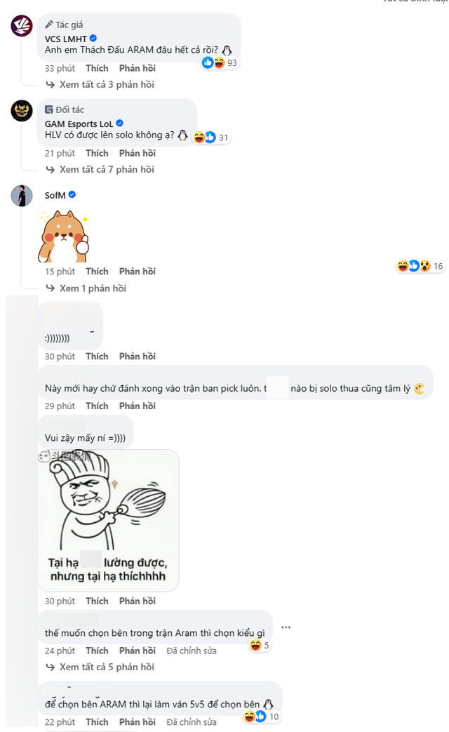 Khán giả VCS vô cùng phấn khích