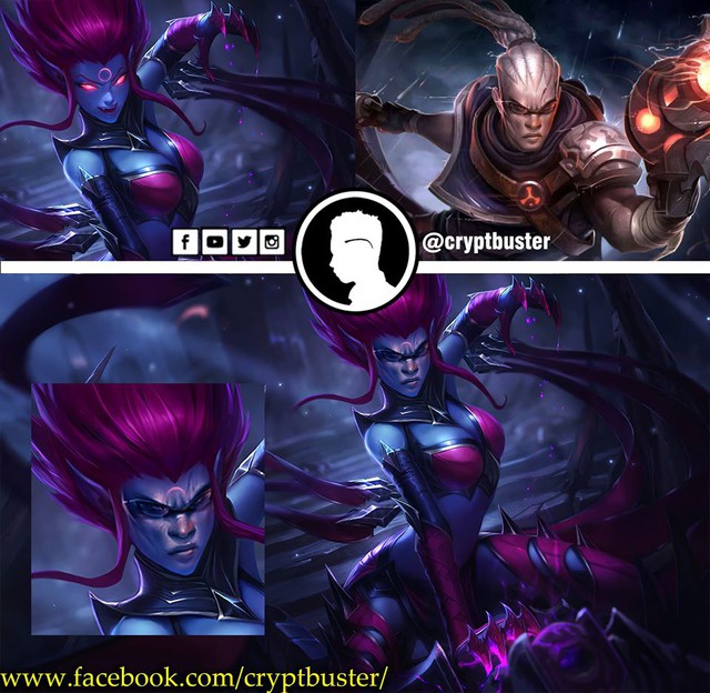 Chiêm ngưỡng những tác phẩm kết hợp giữa các vị tướng LMHT theo phong cách râu ông nọ cắm cằm bà kia - Ảnh 3.