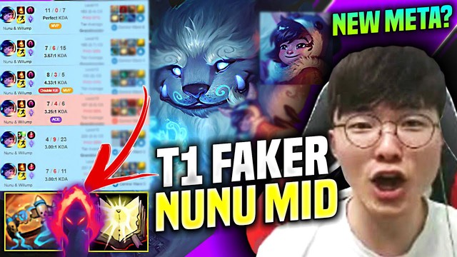 Giải mã Nunu đường giữa lên Sách Chiêu Hồn - Lối chơi cực mạnh khiến Faker cũng phải nghiền - Ảnh 1.