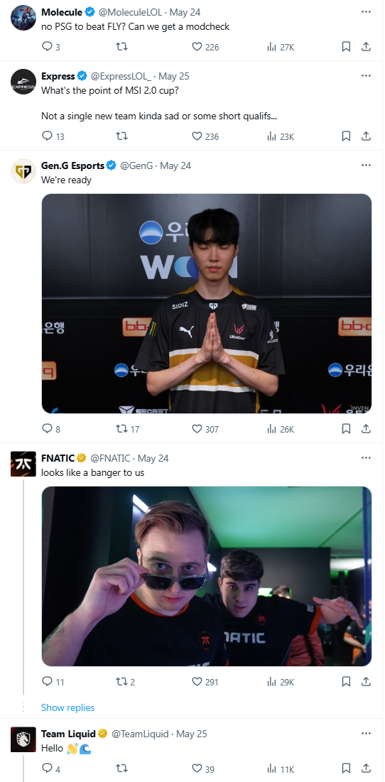 Một số đội xác nhận đã sẵn sàng dự giải