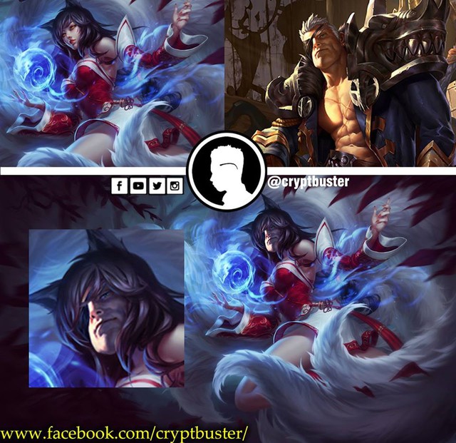 Chiêm ngưỡng những tác phẩm kết hợp giữa các vị tướng LMHT theo phong cách râu ông nọ cắm cằm bà kia - Ảnh 20.