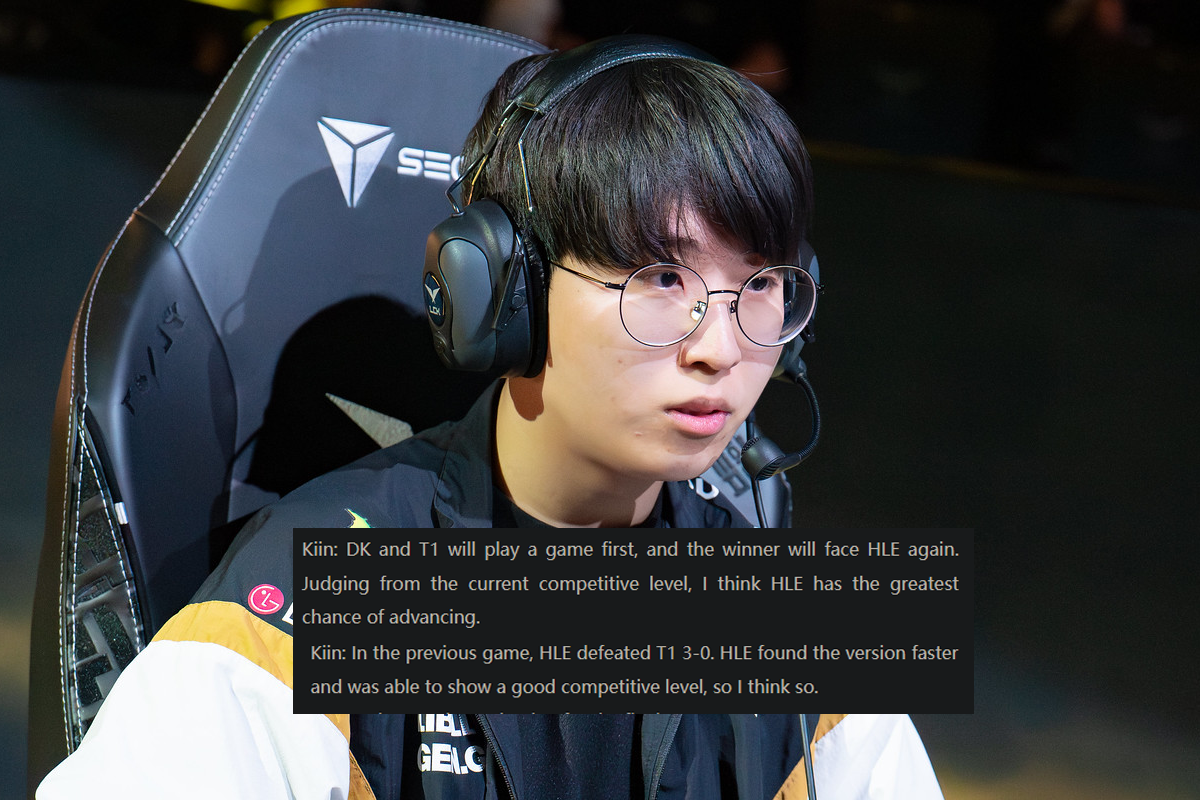 HLE được đánh giá sẽ vượt qua T1 khi nắm được một 