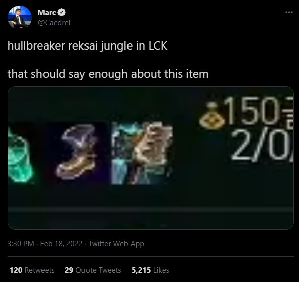 Bị game thủ từ nghiệp dư tới chuyên nghiệp chỉ trích, Riot cuối cùng cũng chịu nerf Búa Tiến Công - Ảnh 1.