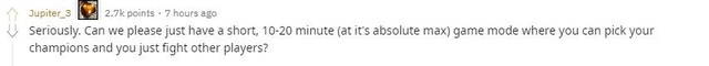 LMHT không còn chế độ chơi nào cho phép chọn tướng với thời lượng dưới 20 phút - Ảnh 2. LMHT không còn chế độ chơi nào cho phép chọn tướng với thời lượng dưới 20 phút - Ảnh 2.